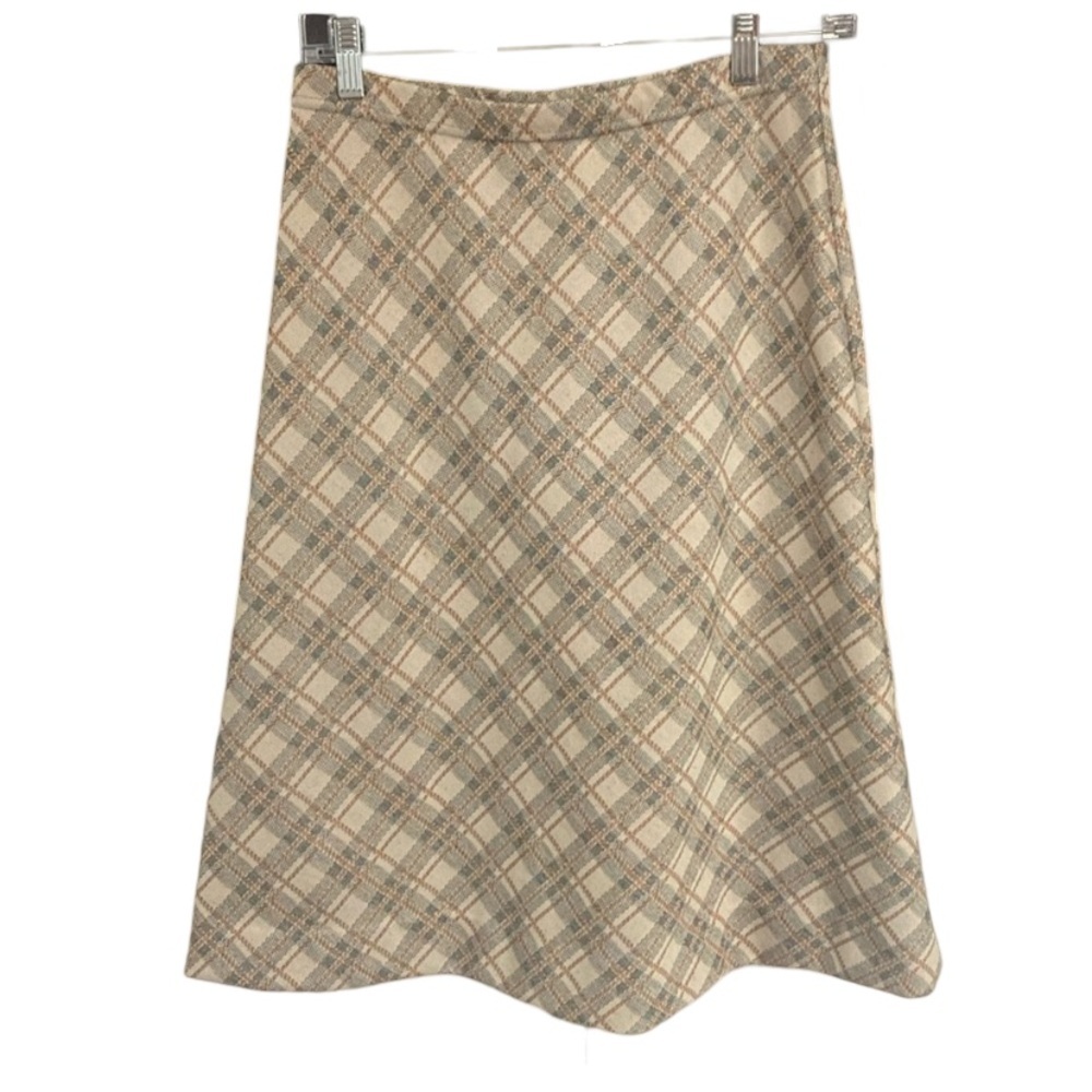 DutchMaid 70s plaid skirt size 26